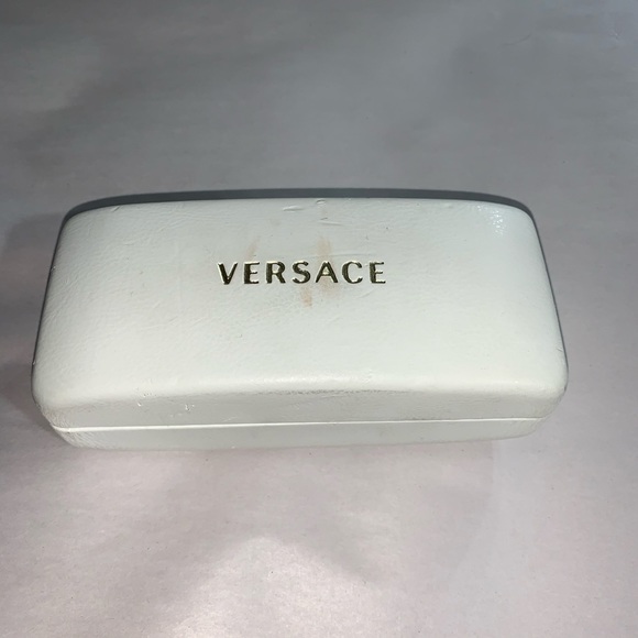 authentic VERSACE gray ombré shield SUNGLASSES - Picture 2 of 10